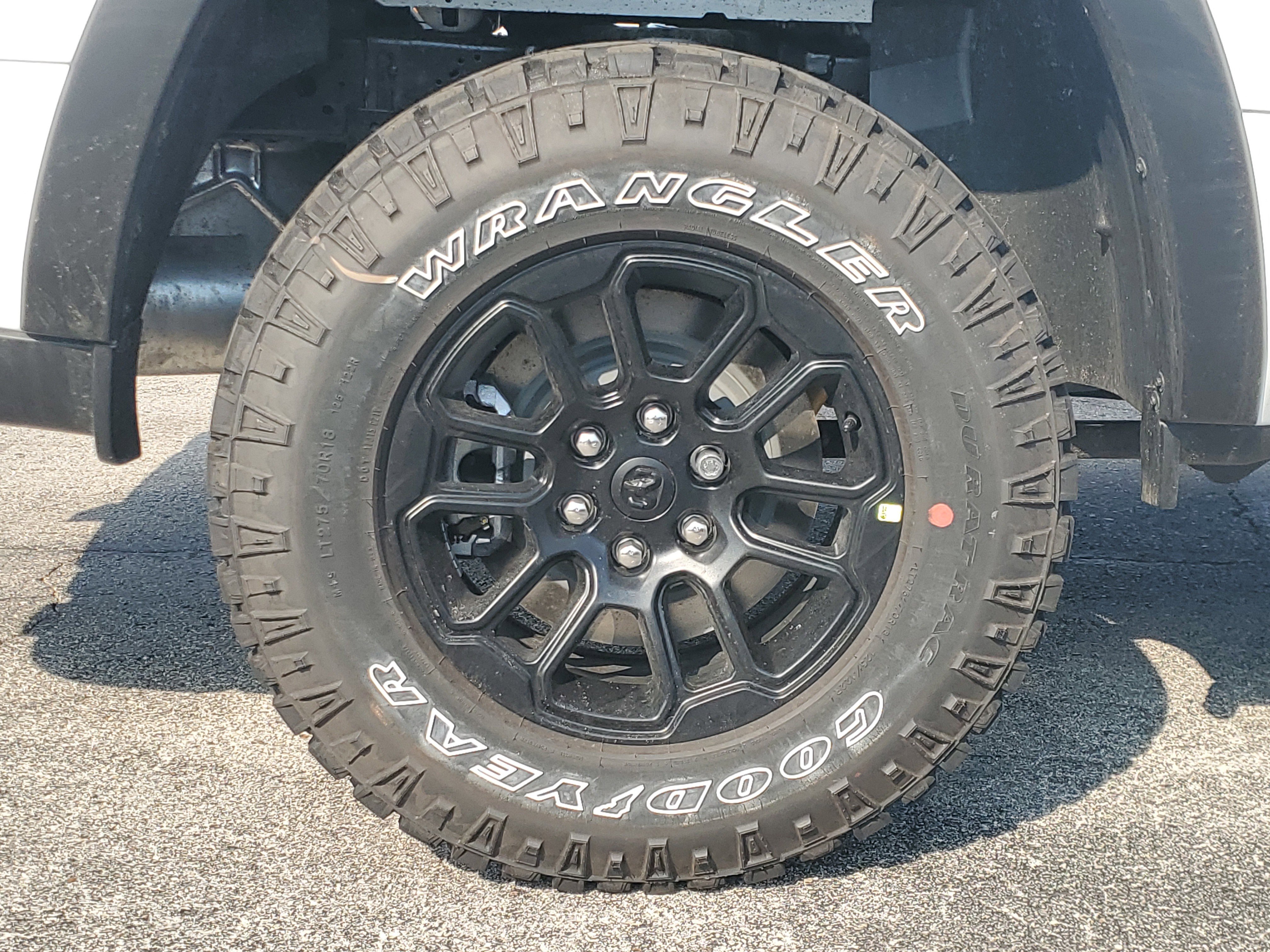 New 2026 Bright White Clear-Coat Exterior Paint RAM Rebel image 4