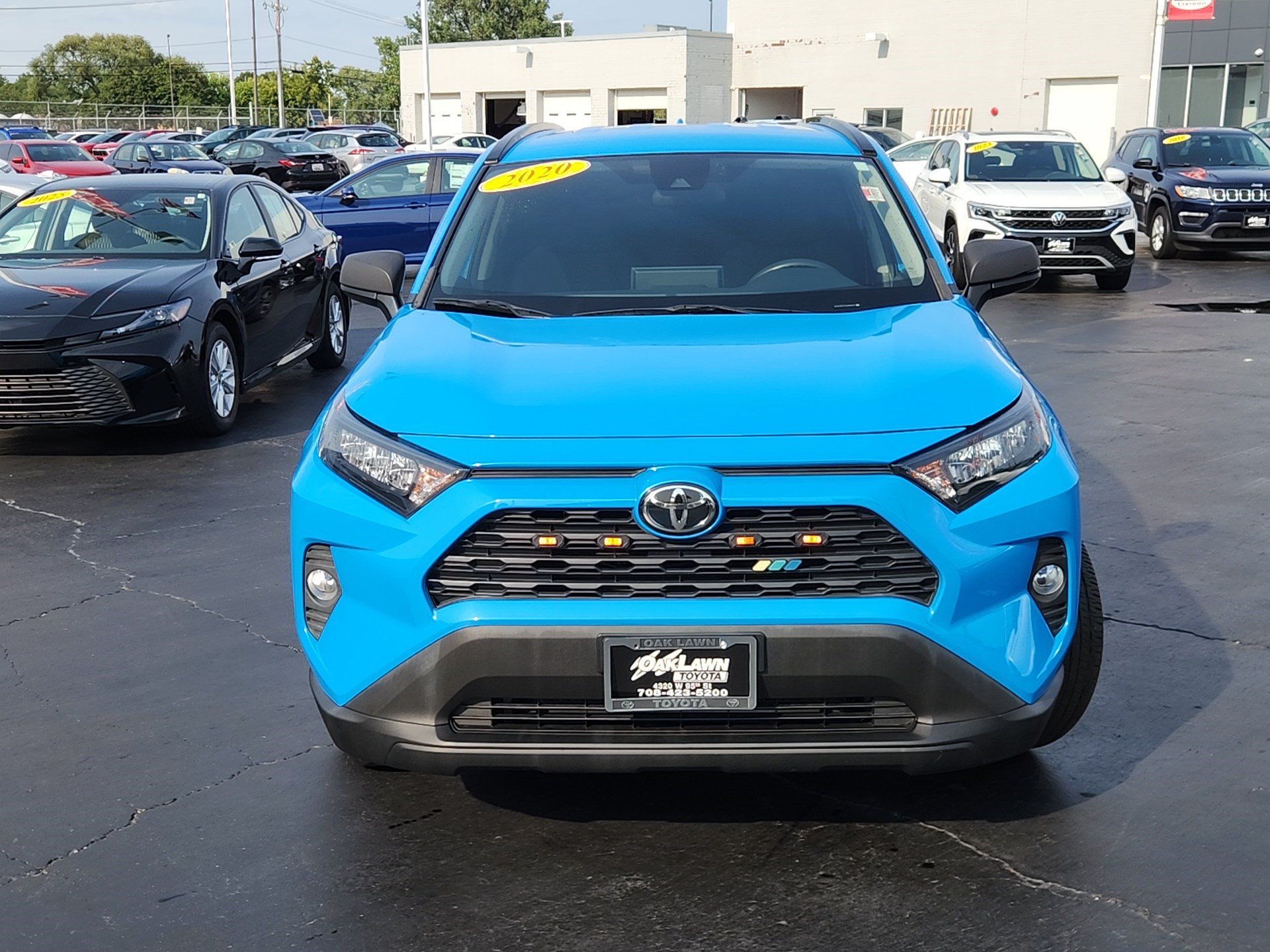 Used 2020 Blue Flame Toyota LE image 2