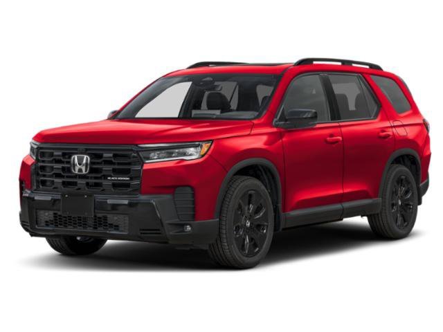 New 2026 Radiant Red Metallic II Honda Black Edition AWD image 1