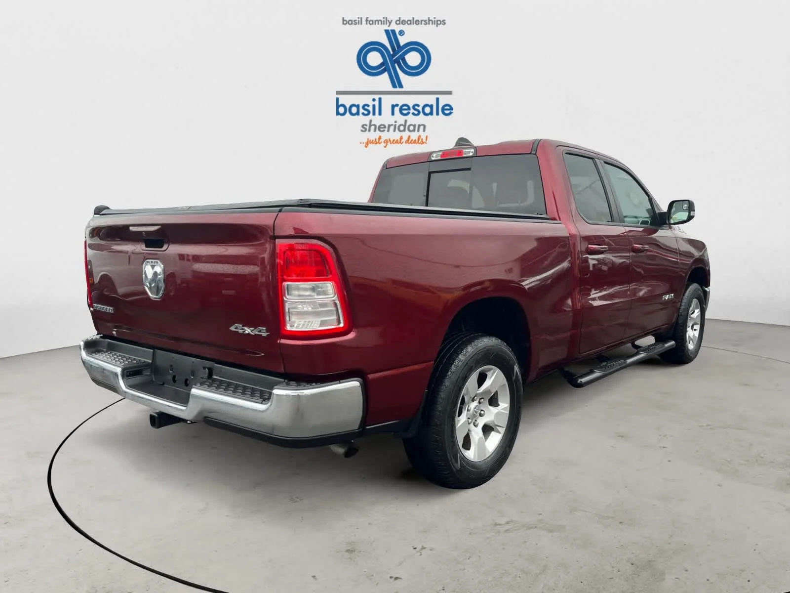 Used 2022 Delmonico Red Pearlcoat Ram Big Horn image 6