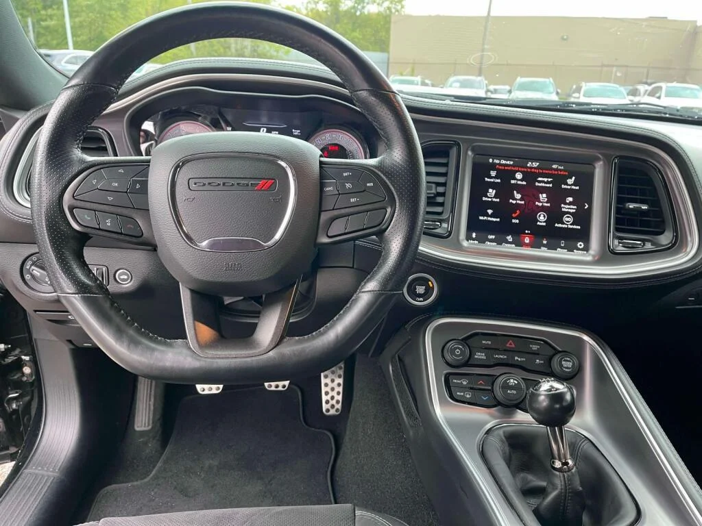 Used 2021 Pitch Black Clearcoat Dodge R/T Scat Pack image 2