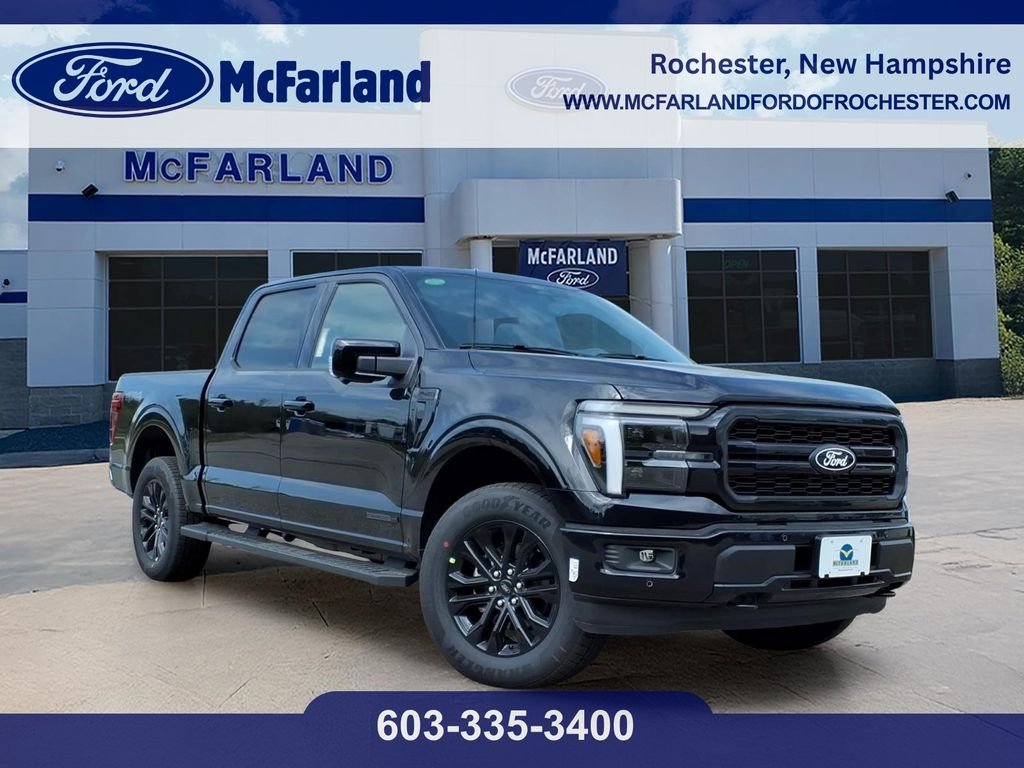 New 2026 Agate Black Metallic Ford Lariat® image 1