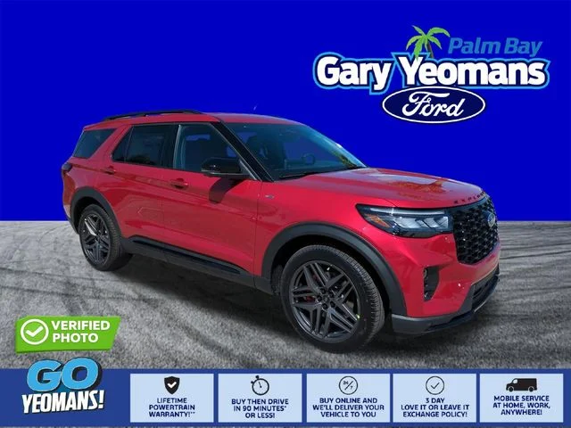 New 2026 Rapid Red Metallic Tinted Clearcoat Ford ST-Line image 1