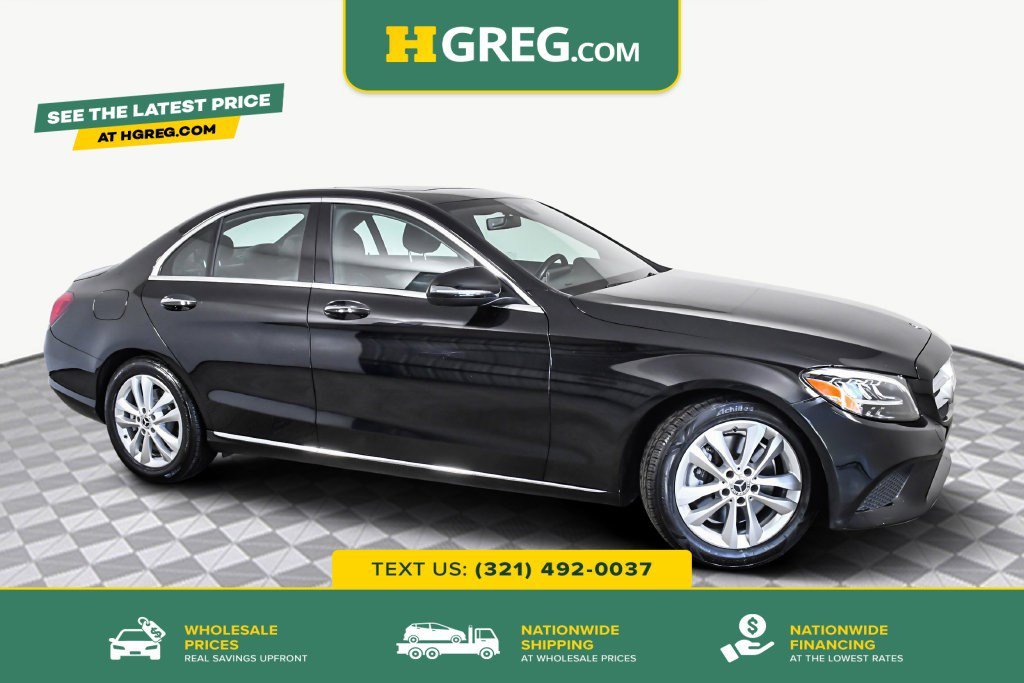 Used 2020 Black Mercedes-Benz C 300 image 1
