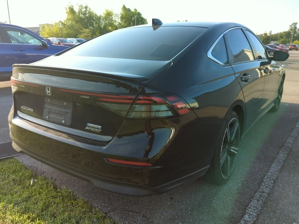 Used 2024 Crystal Black Pearl Honda Sport image 3