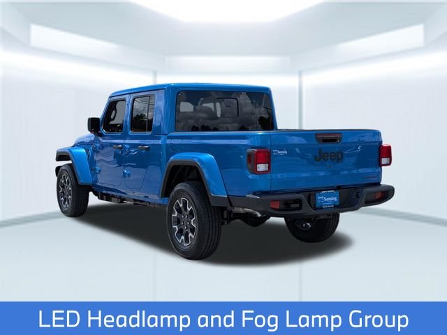 New 2026 Hydro Blue Pearl-Coat Exterior Paint Jeep Sahara image 3
