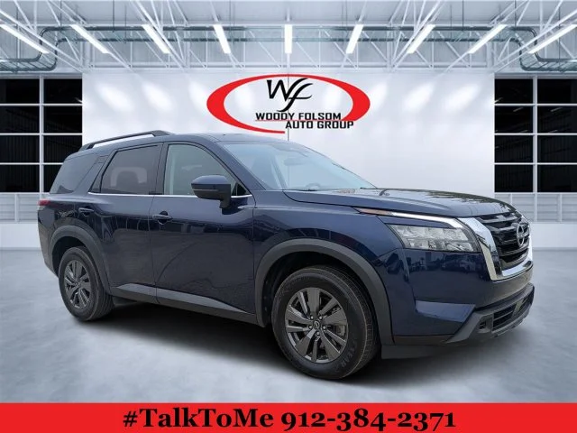 Used 2024 Blue Nissan SV image 1