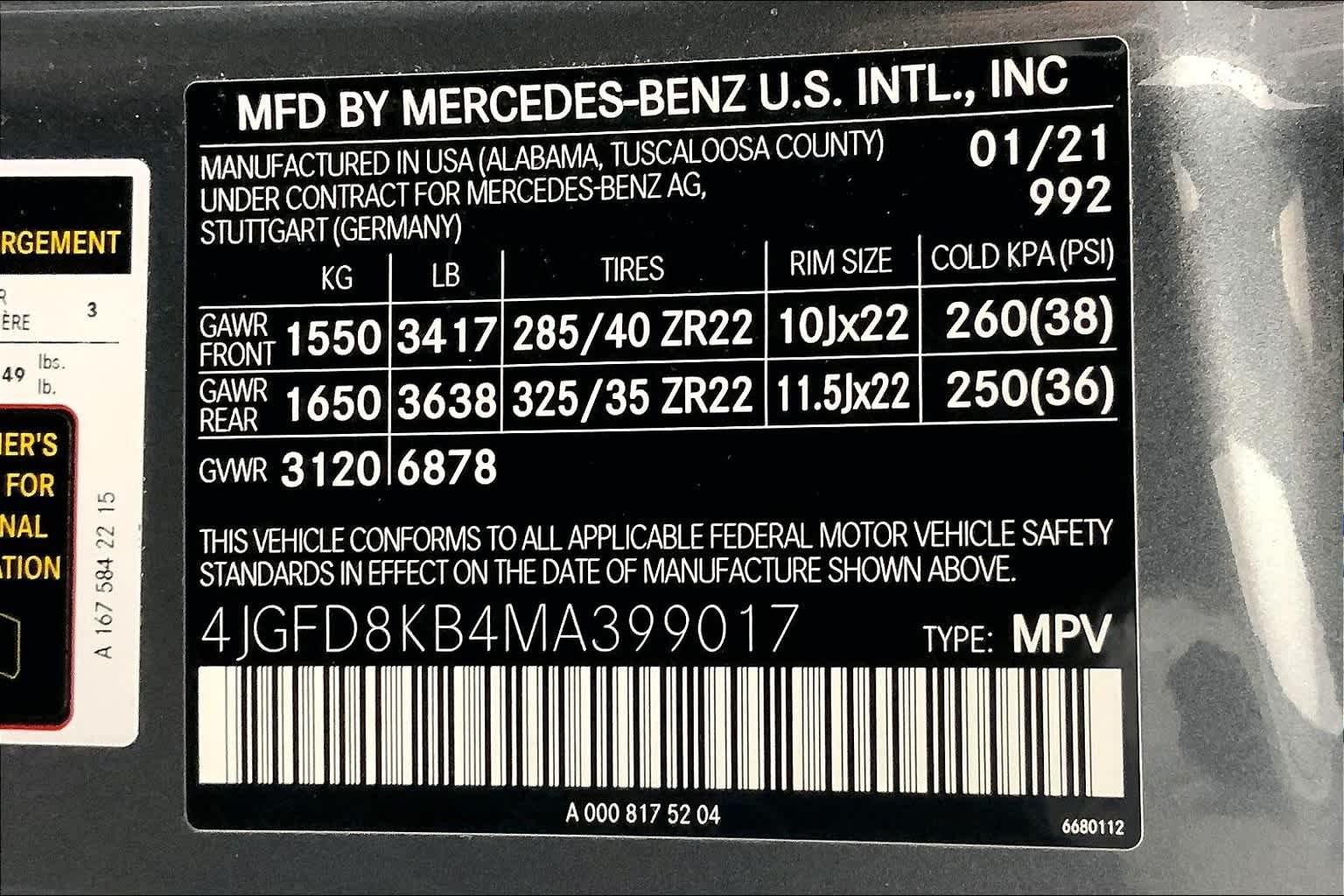 Certified Used 2021 Selenite Grey Mercedes-Benz AMG® GLE 63 S image 20