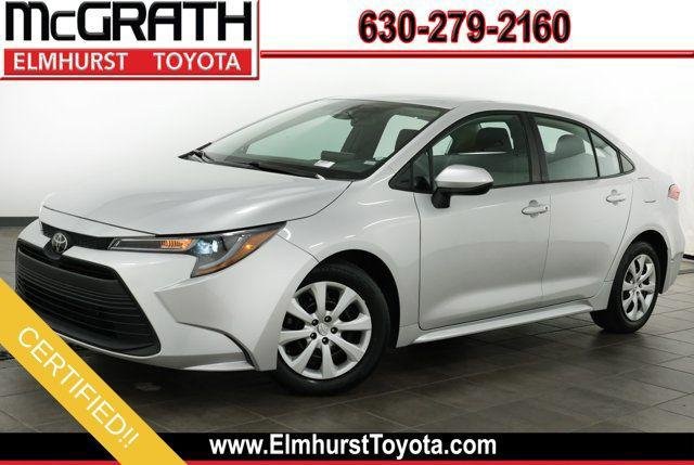 Classic Silver Metallic 2025 Toyota Corolla Sedan Front-Wheel Drive 10-Speed CVT