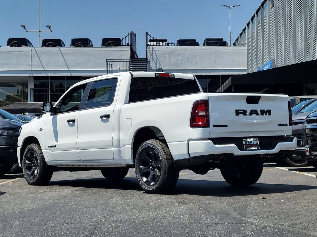 New 2026 Bright White Clear-Coat Exterior Paint RAM Big Horn/Lone Star image 2