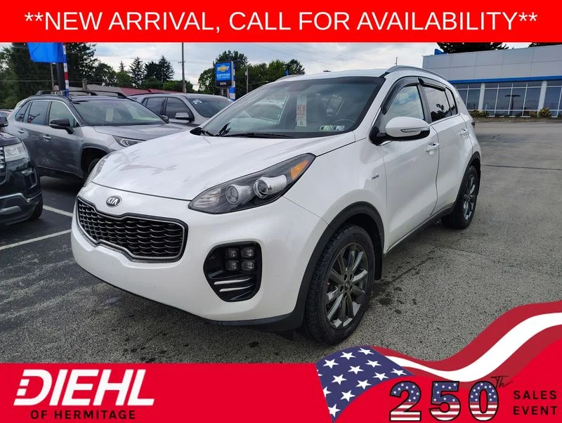 Used 2018 White Kia EX image 1