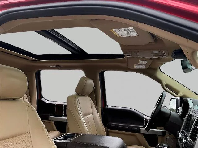 Used 2020 Rapid Red Metallic Tinted Clearcoat Ford Lariat image 71