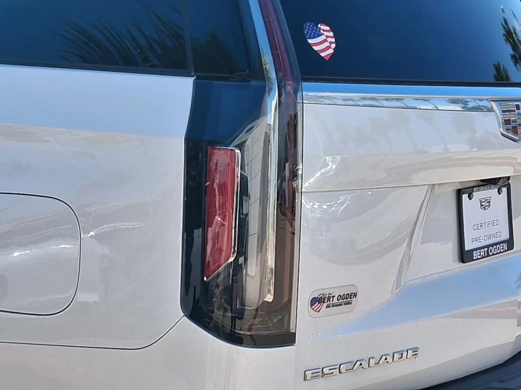 Used 2023 CRYSTAL WHITE TRICOAT Cadillac RWD Premium Luxury image 9