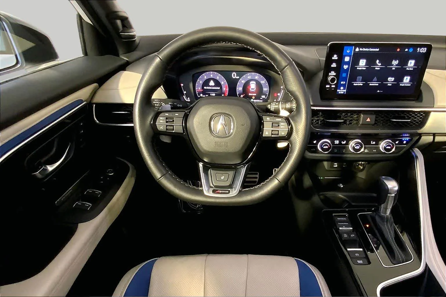 Certified Used 2025 Platinum White Pearl Acura With A-Spec Advance Package image 6
