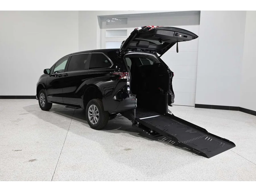 New 2026 BLACK Toyota LE Mobility Handicap Van image 2