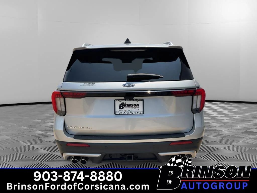 Used 2025 Iconic Silver Metallic Ford Platinum image 6