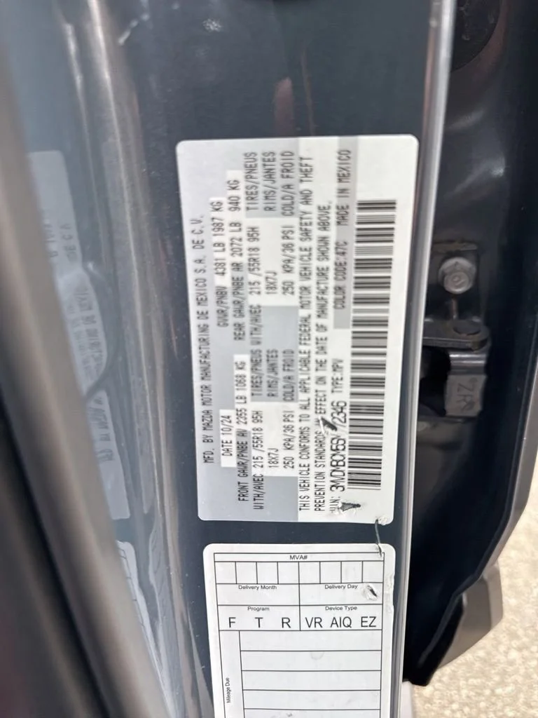 Used 2025 Gray Mazda 2.5 S Carbon Edition image 36