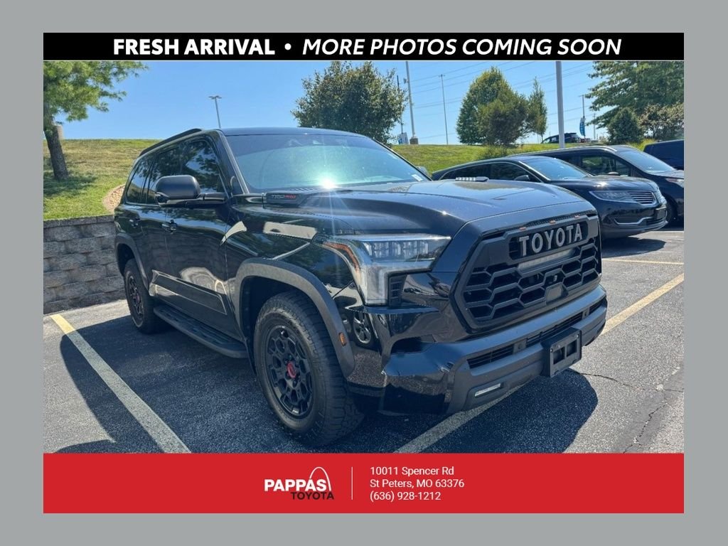 Used 2024 Black Toyota TRD Pro image 1