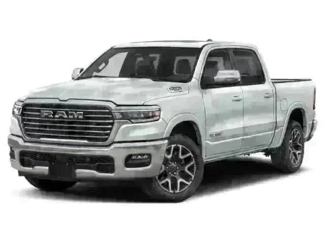 New 2026 Ivory White Tri-Coat Pearl-Coat Exterior Paint RAM Laramie image 1