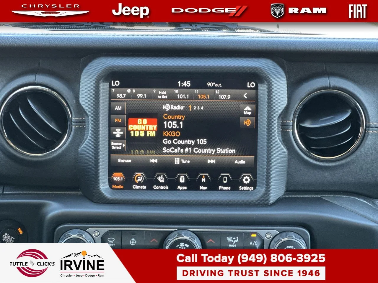 Used 2023 Bright White Clearcoat Jeep High Altitude image 23