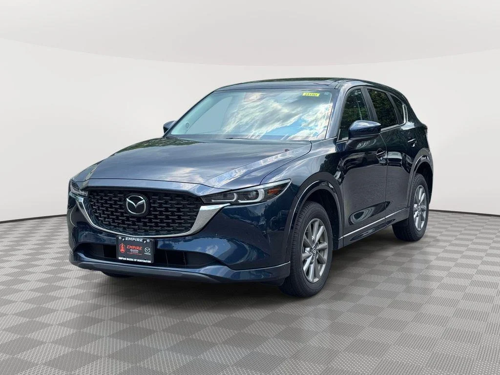 Certified Used 2025 Deep Crystal Blue Mica Mazda 2.5 S Preferred image 3