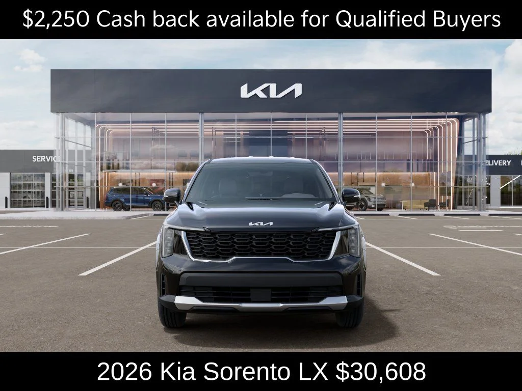 New 2026 Ebony Black Kia LX image 3