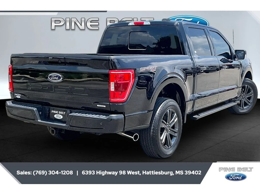 Certified Used 2023 Agate Black Metallic Ford XLT image 11