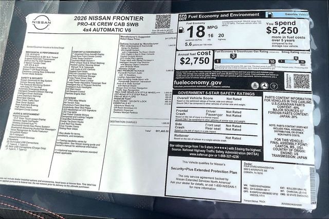 2026 Nissan Frontier PRO-4X - Photo 13