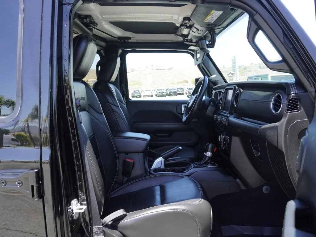 Certified Used 2021 Black Jeep Overland image 28