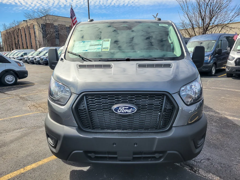 New 2026 Carbonized Gray Metallic Ford Cargo Van image 4
