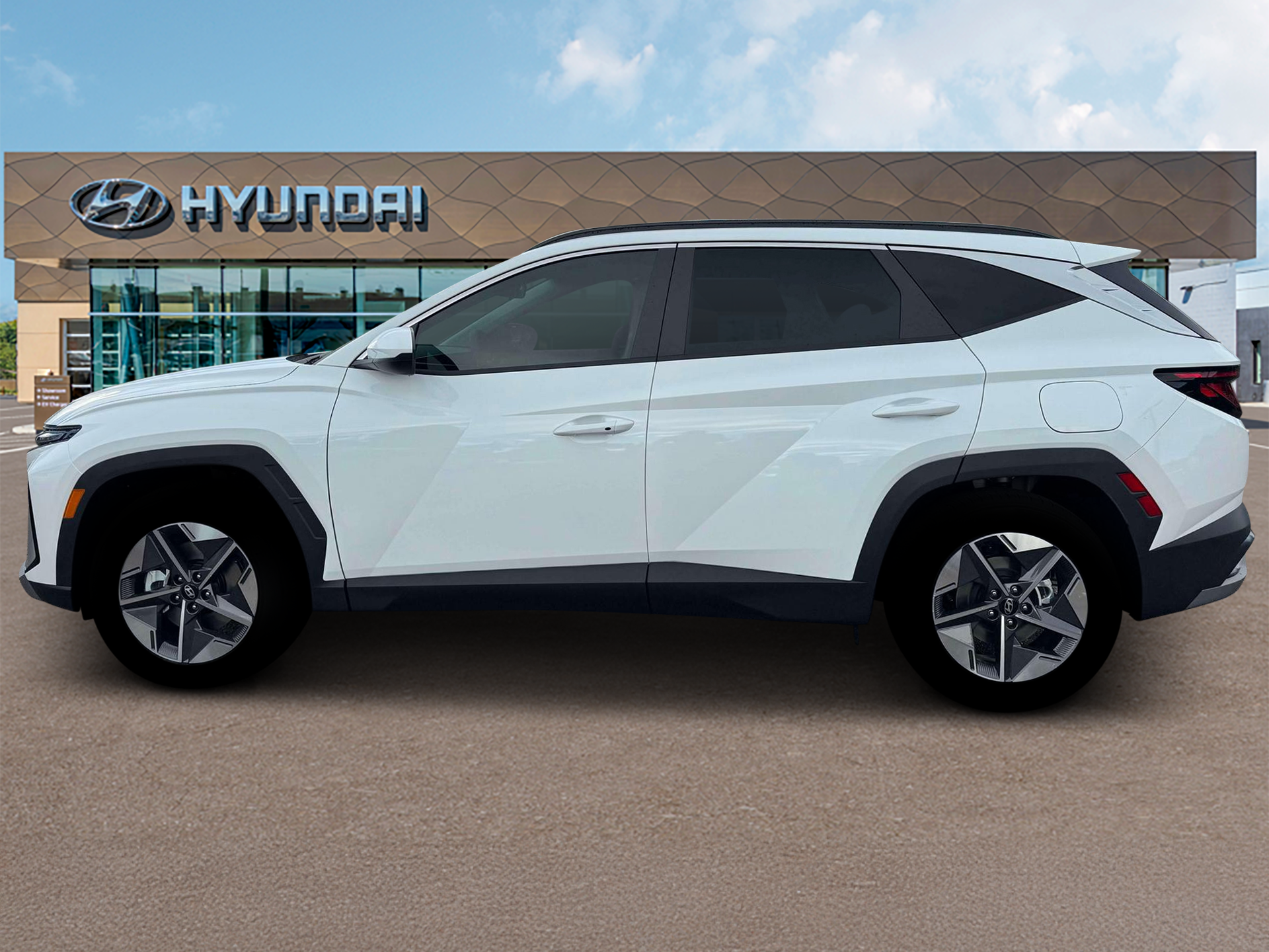 New 2026 Serenity White Hyundai SEL FWD image 3