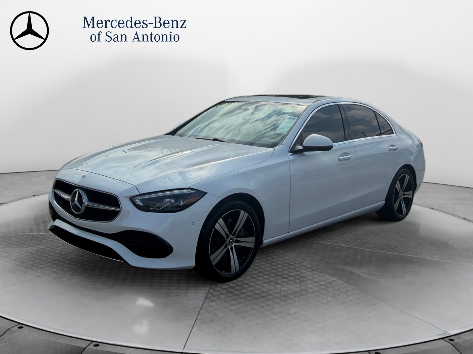 Used 2025 Polar White Mercedes-Benz C 300 image 3