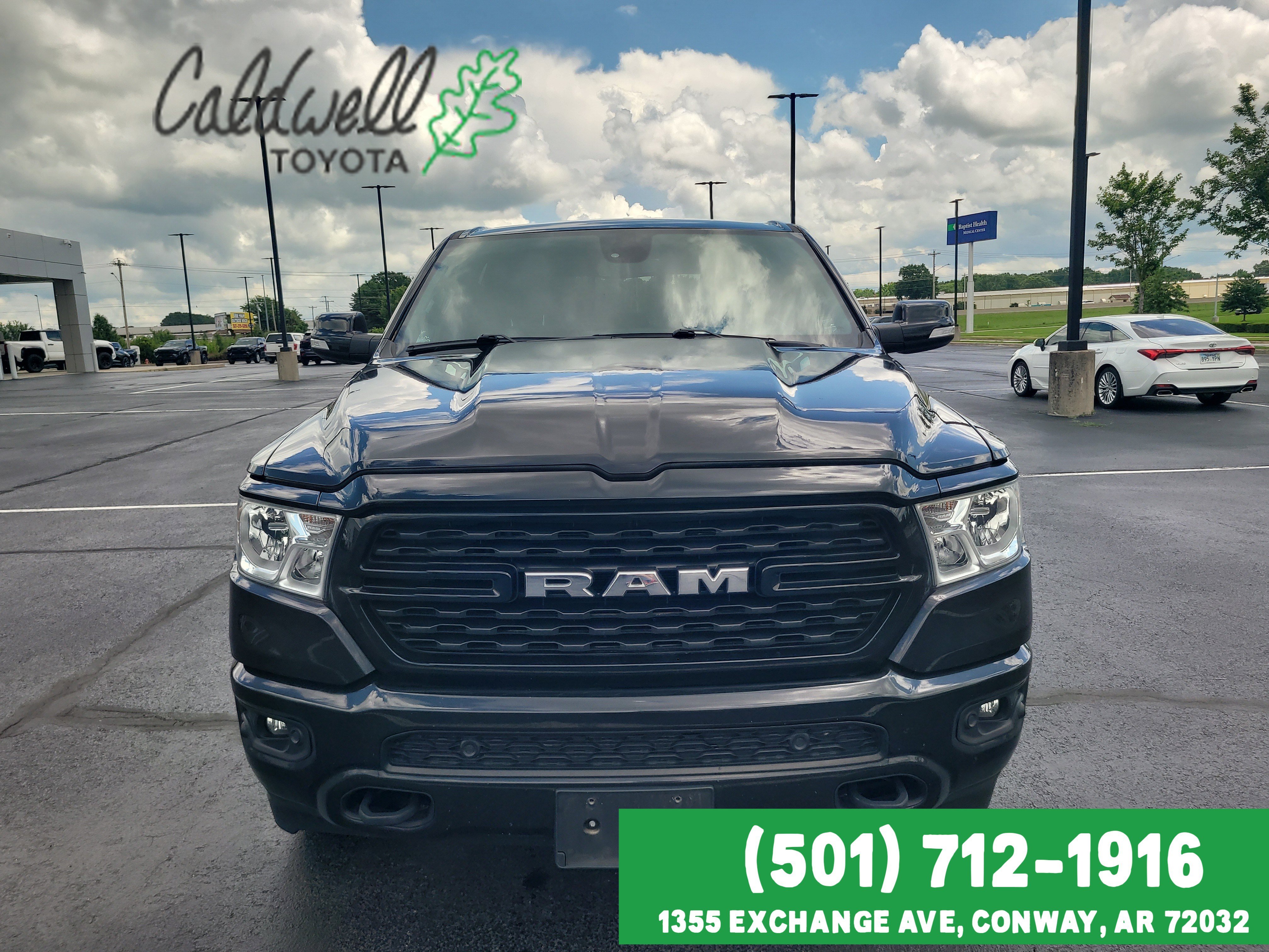 Used 2022 RAM Ram 1500 Pickup Big Horn/Lone Star with VIN 1C6SRFFT7NN423078 for sale in Little Rock