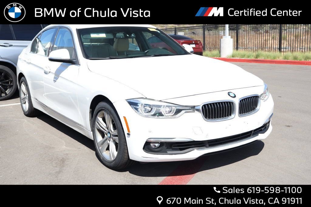 Used 2016 White BMW 328i xDrive image 1