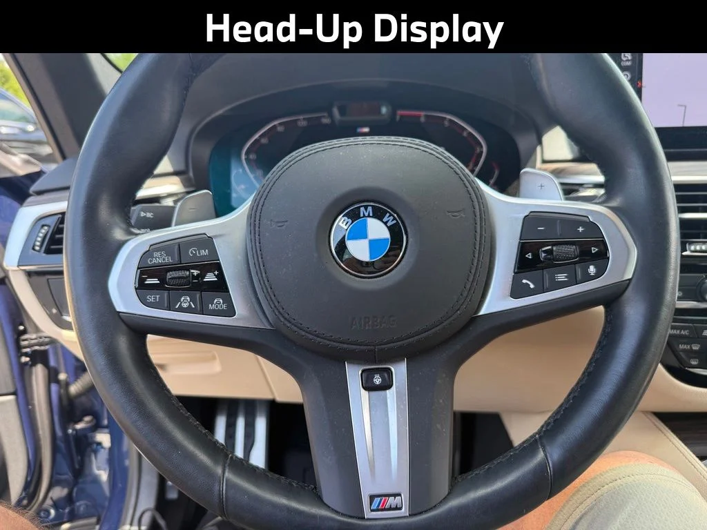 Used 2023 Blue BMW 530i xDrive image 12