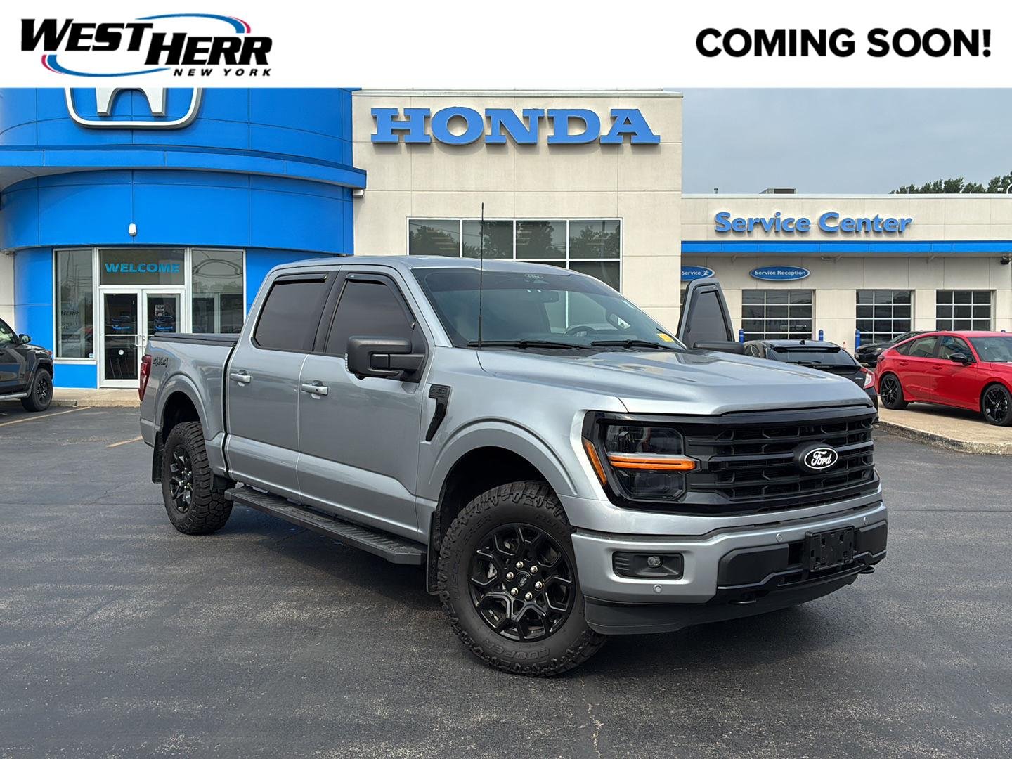 Used 2024 Iconic Silver Ford XLT image 1