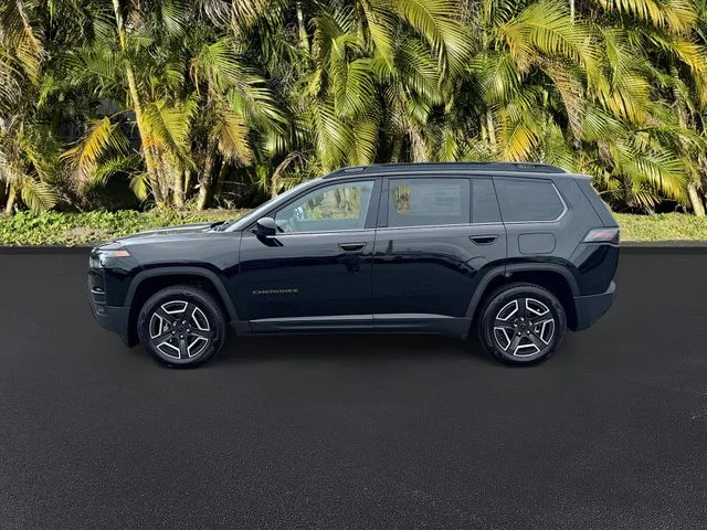 New 2026 Diamond Black Crystal Pearlcoat Jeep Laredo image 2