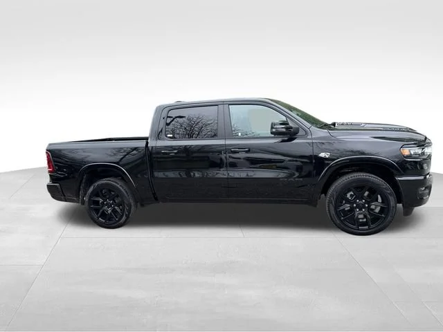 New 2026 Diamond Black Crystal Pearl-Coat Exterior Paint RAM Laramie image 8