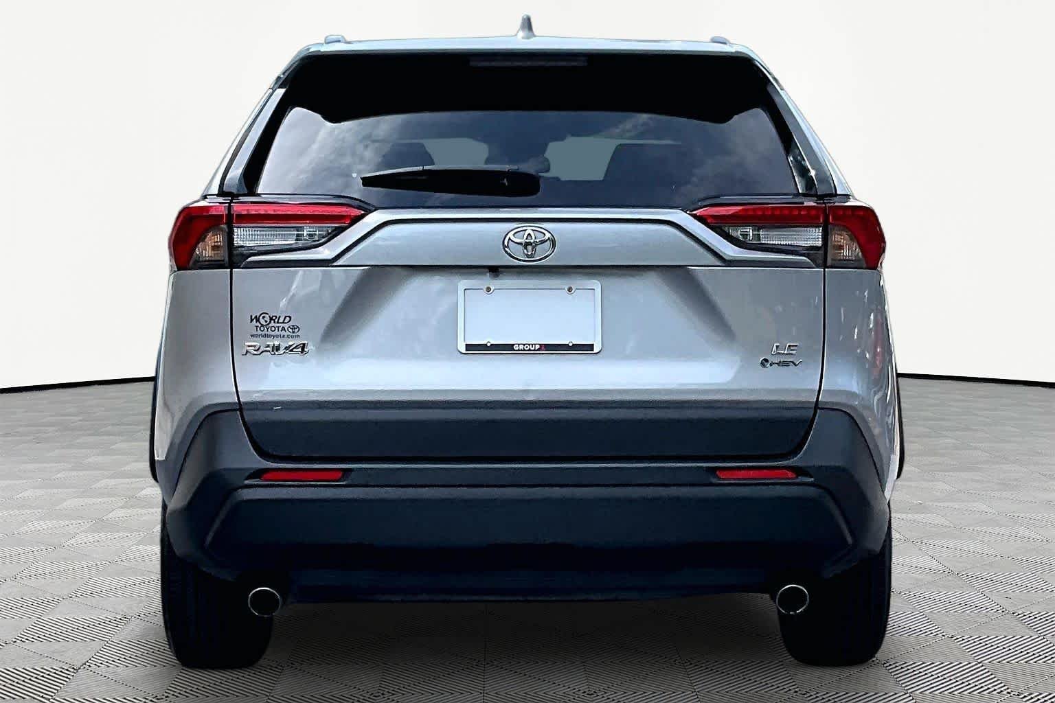 Certified Used 2025 Silver Sky Metallic Toyota Hybrid LE image 5