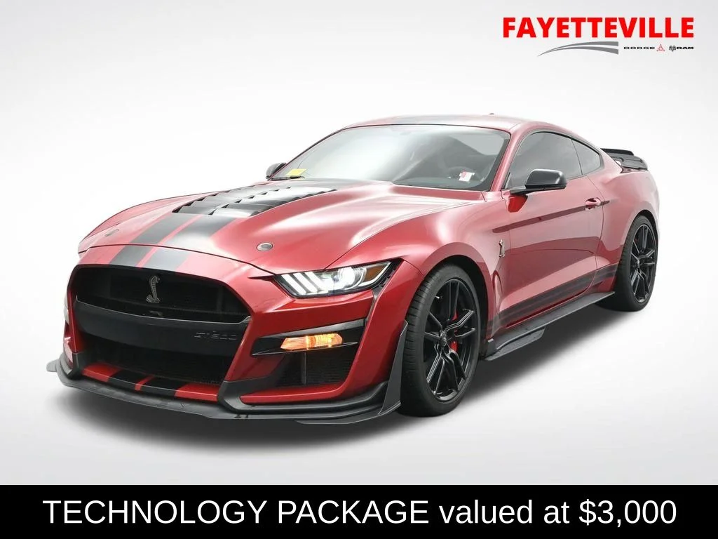 Used 2020 Red Ford Shelby GT500 image 1
