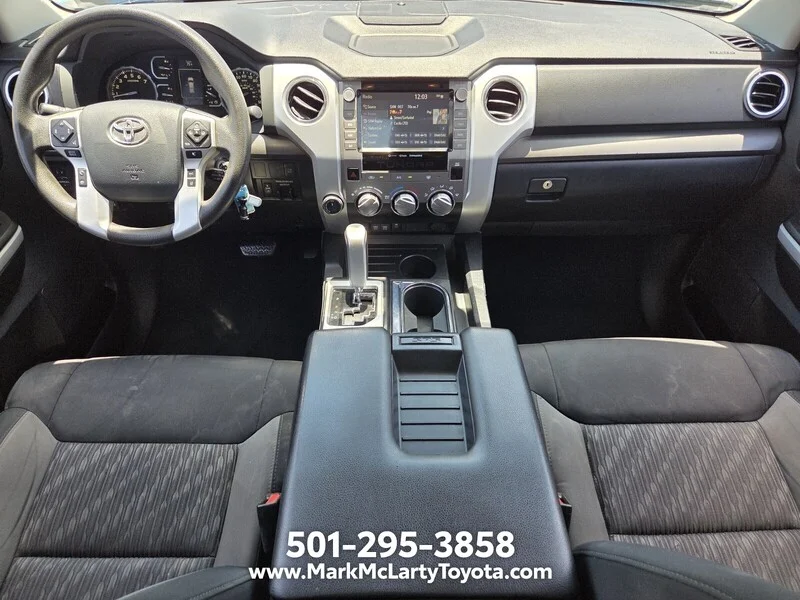 Used 2020 BLUE TOYOTA SR5 CREWMAX 5.5