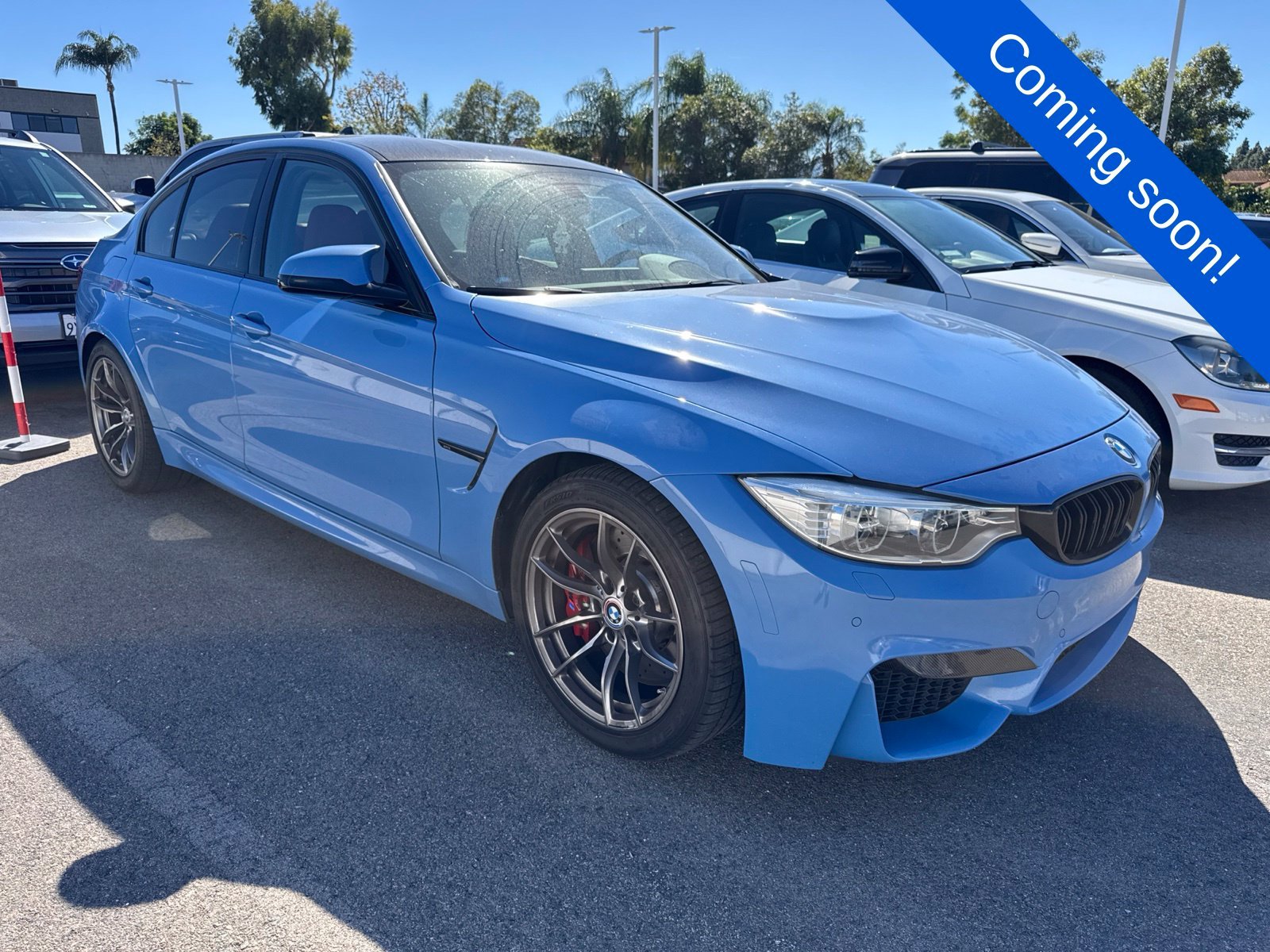 Used 2015 Blue BMW Base image 1