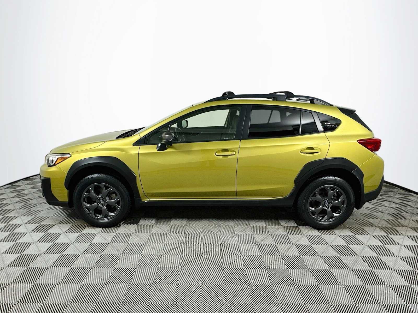 Certified Used 2021 Plasma Yellow Pearl Subaru Sport image 4