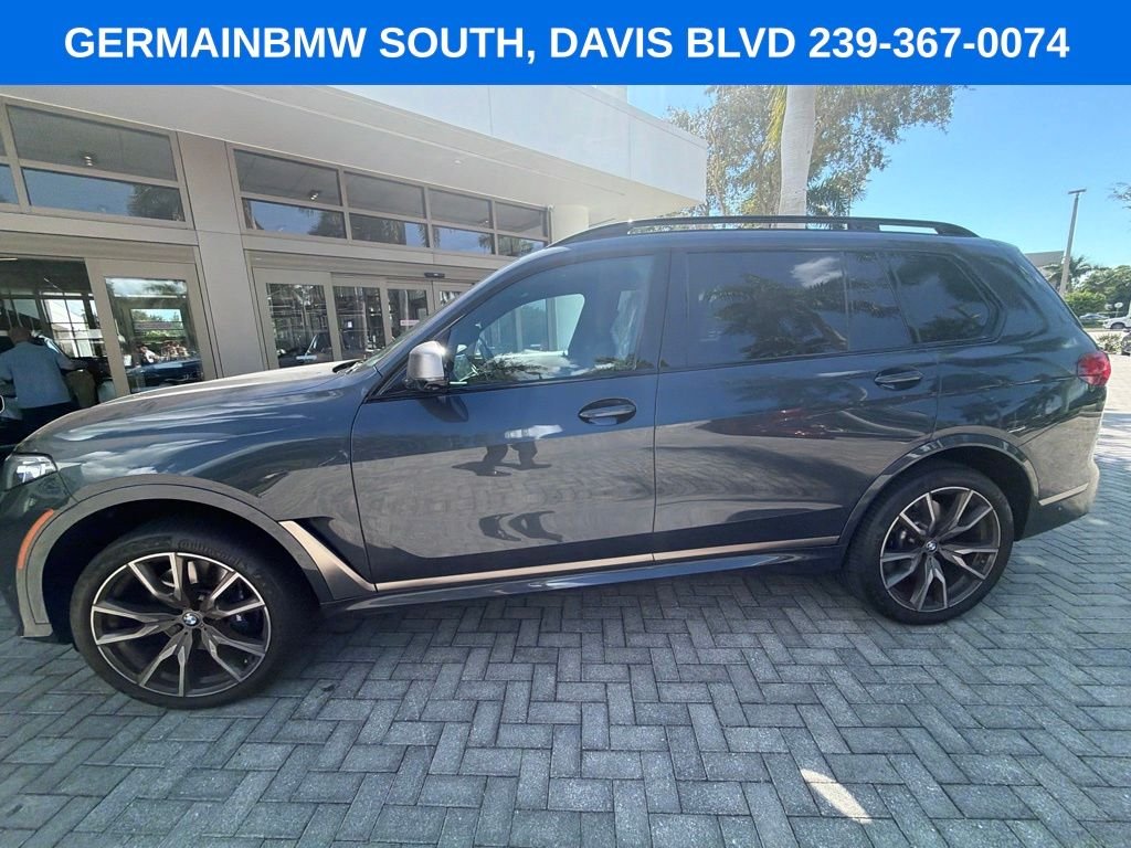 Used 2020 Gray Metallic BMW M50i image 4