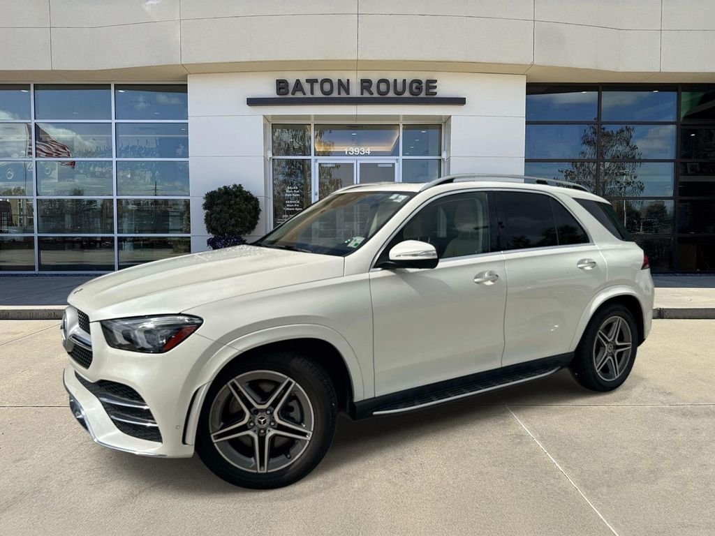 Used 2021 White Mercedes-Benz GLE 450 image 1