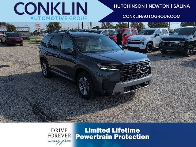 New 2026 Smoke Blue Pearl Honda AWD EX-L image 1