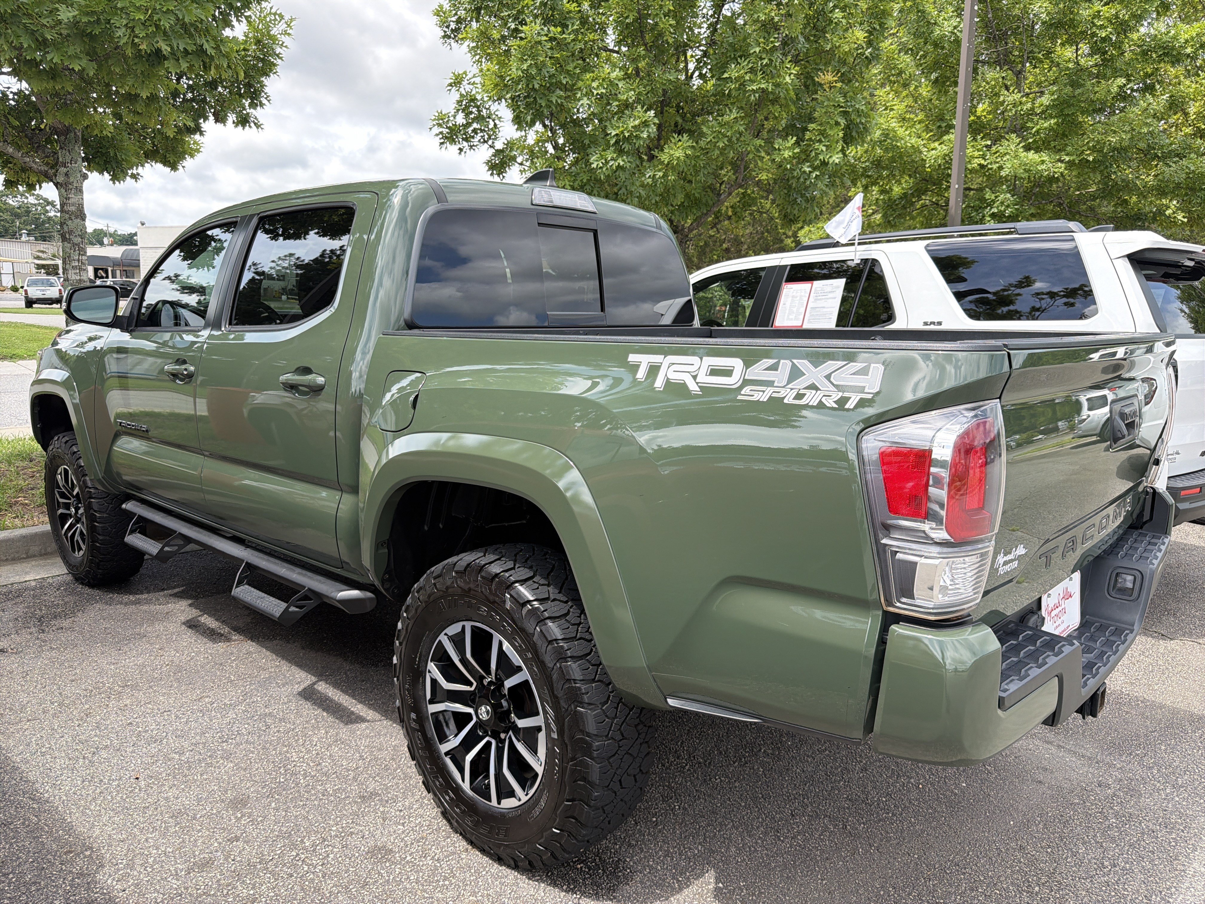 Used 2021 Army Green Toyota TRD Sport image 13
