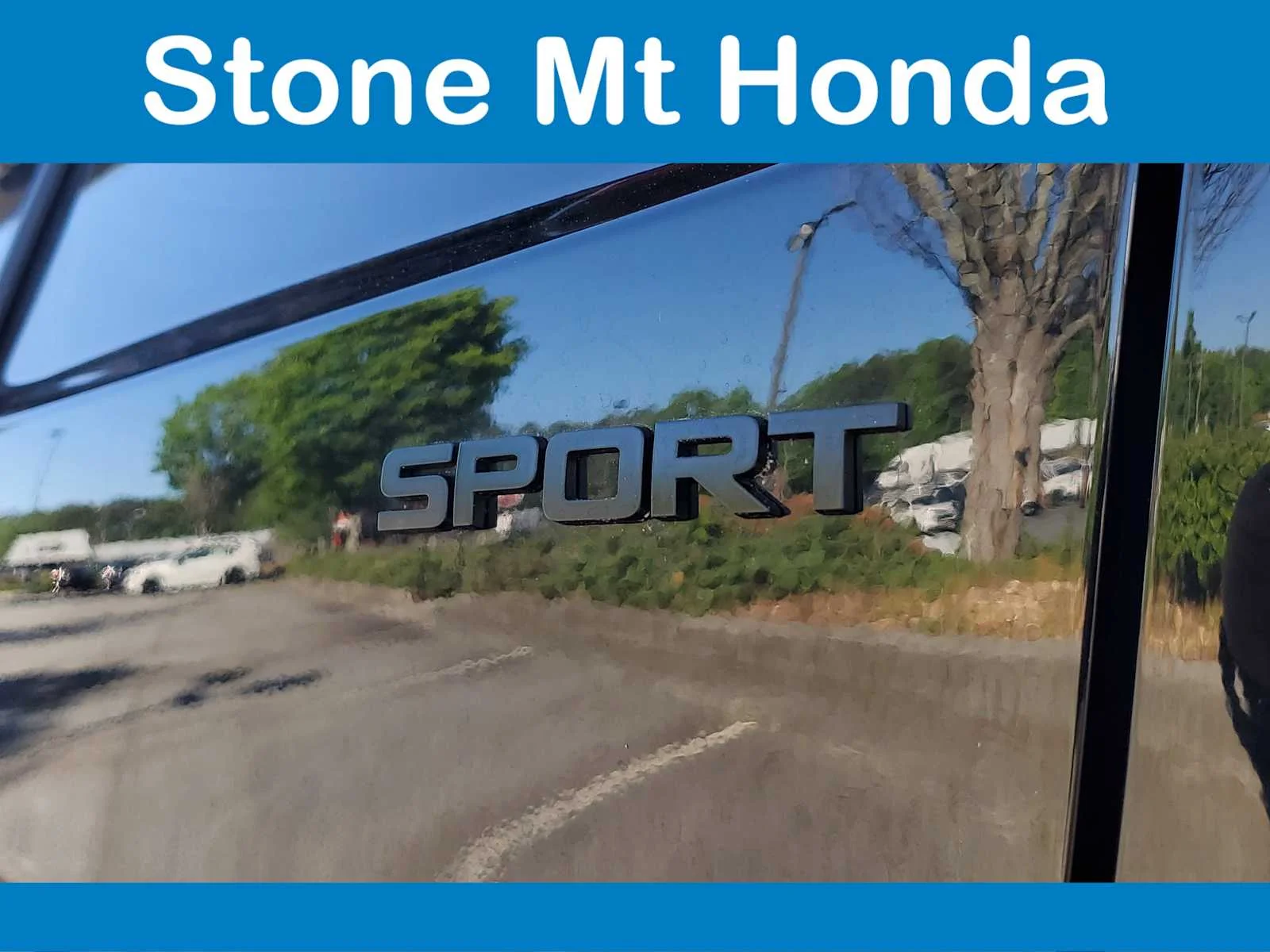 Used 2025 Crystal Black Pearl Honda Sport image 7