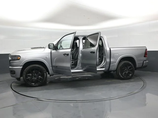 New 2026 Billet Silver Metallic Clear-Coat Exterior Paint RAM Laramie image 49