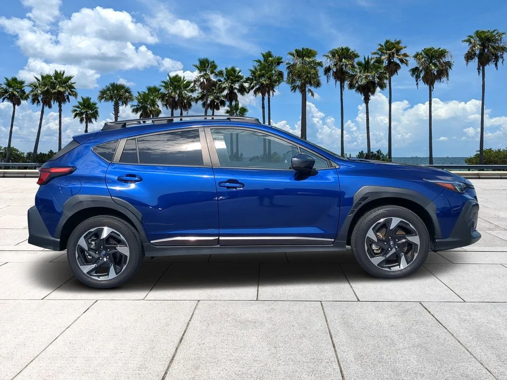 Certified Used 2024 Blue Subaru Limited image 3